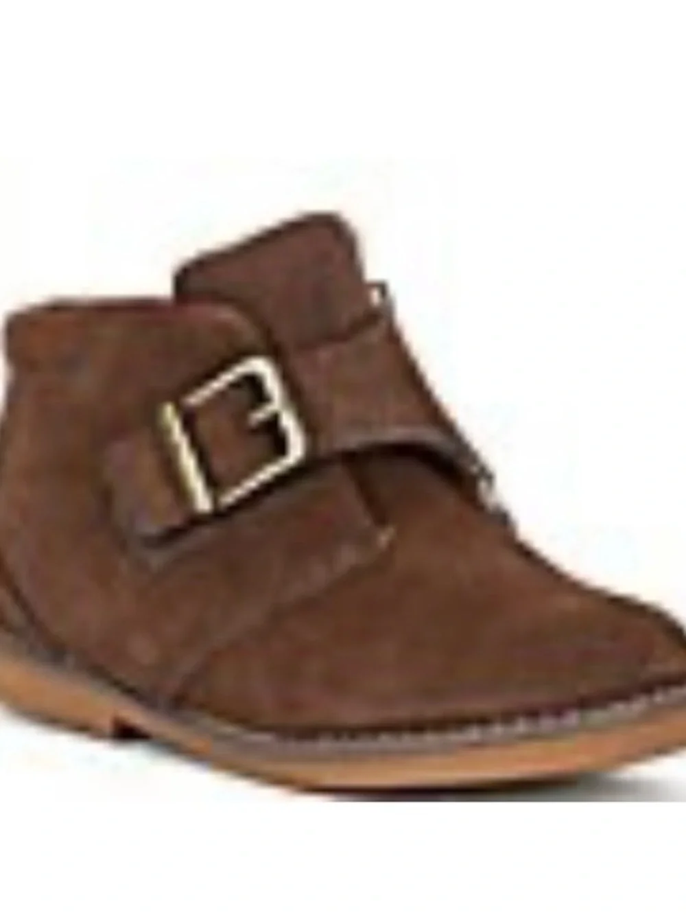 Stride Rite Boys' Sterling Buckle Suede Boots